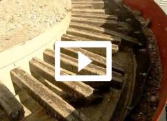 生物質(zhì)壓塊機生產(chǎn)現場(chǎng)